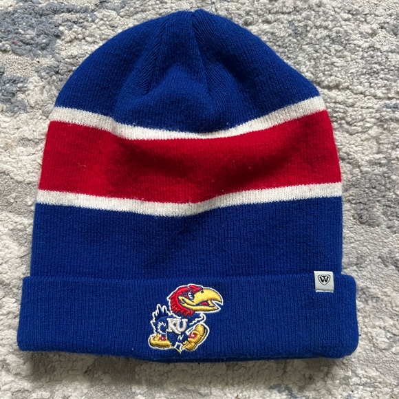 Kansas Jayhawks Stocking Cap - Picture 1 of 5